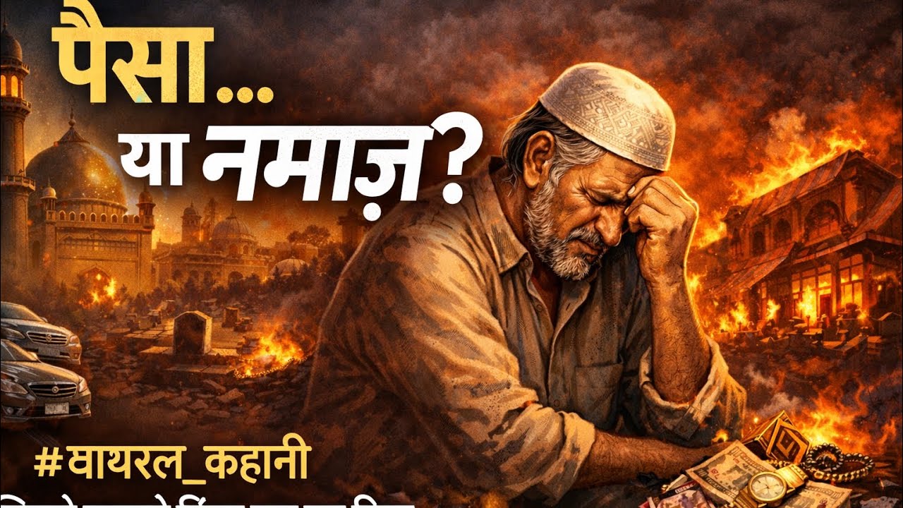 पैसा… या नमाज़? | एक अमीर की दर्दनाक सच्ची सीख | दिल हिला देने वाली कहानी#viral #moralstories 