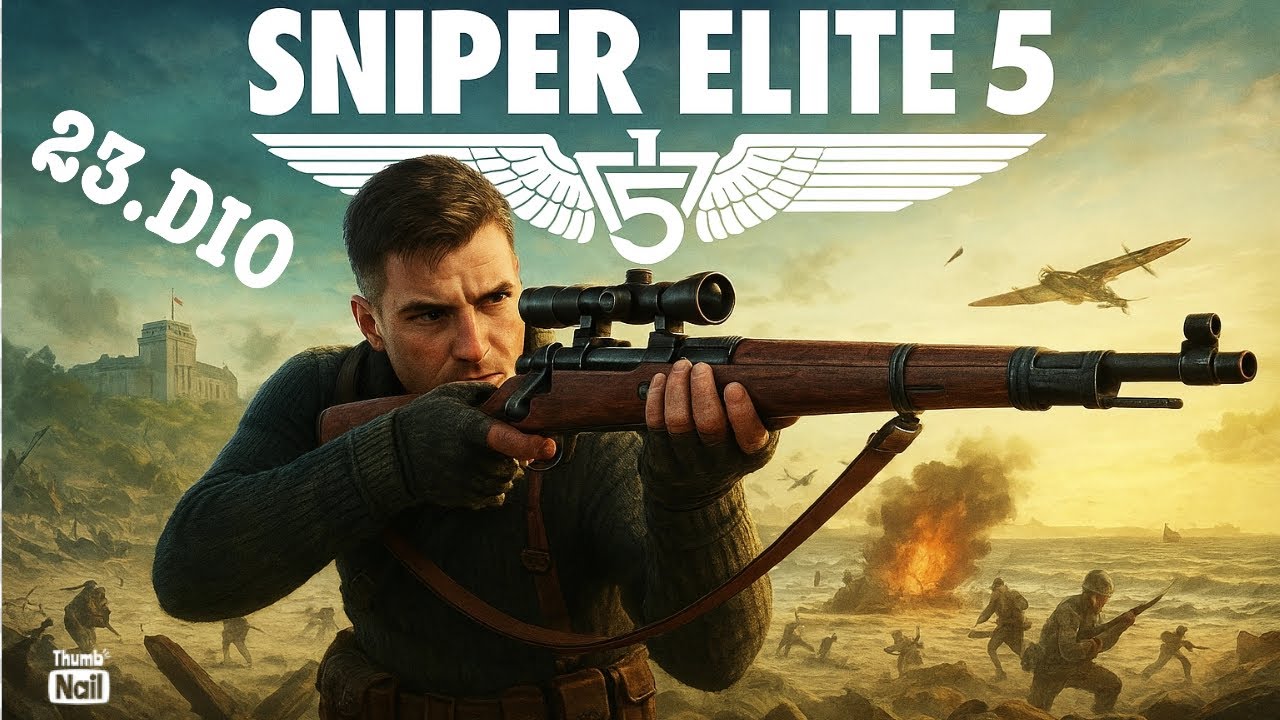SNIPER ELITE 5 (HARD MODE) walkthrough 23.dio PS5 4K60FPS