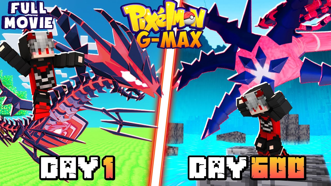 2 C&Aacute; Tổng Hợp Full 600 Ng&agrave;y Pixelmon Tất Cả Gigantamax Trong Minecraft Si&ecirc;u Kh&oacute;