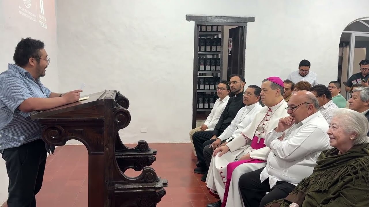 Diez años del taller de conservación del Archivo Histórico de la Arquidiócesis de Yucatán.