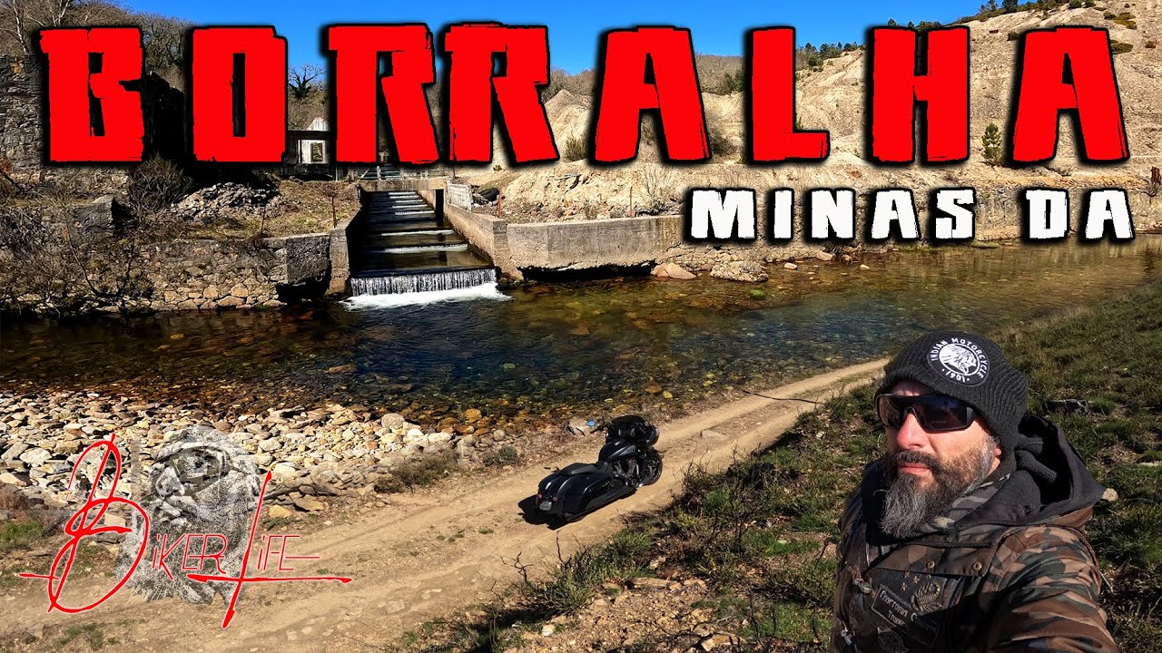 ALDEIA da BORRALHA, Antigas Minas de Volfrâmio (Off Road INDIAN CHALLENGER TT)