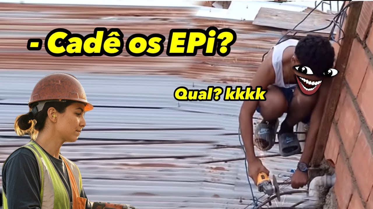 Inimigo do seguramento trabalhístico - MEMES DE OBRA🔨