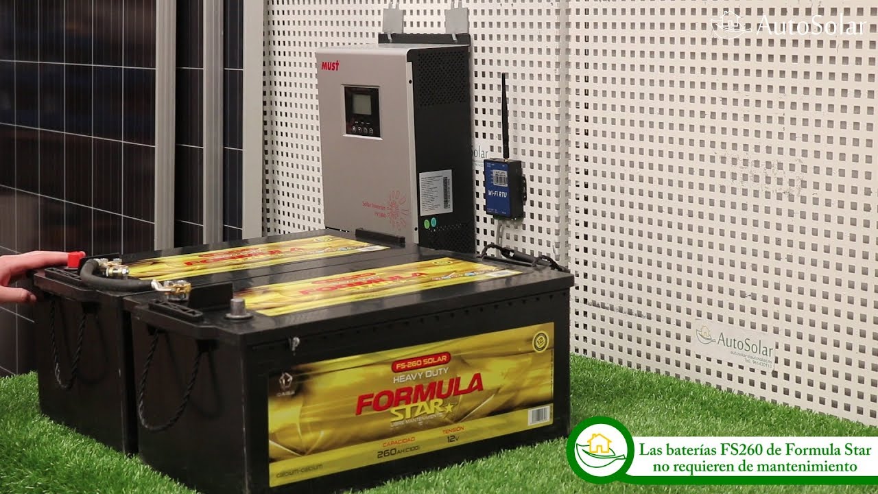 Kit Solar Instalaci&oacute;n Aislada 4800Wh/d&iacute;a 3000W 24V