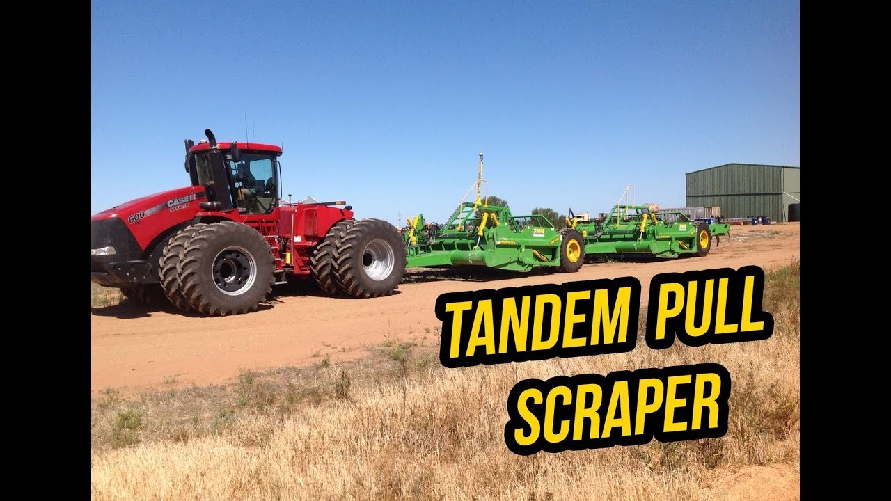 J.N. & R. Engineering Tandem Pull Scraper