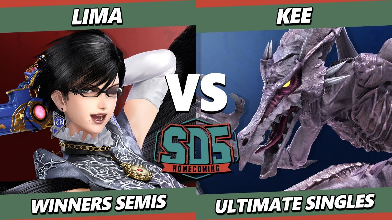 Stick Drift 5 TOP 8 - Lima (Bayonetta) Vs. KEE (Ridley) Smash Ultimate - SSBU
