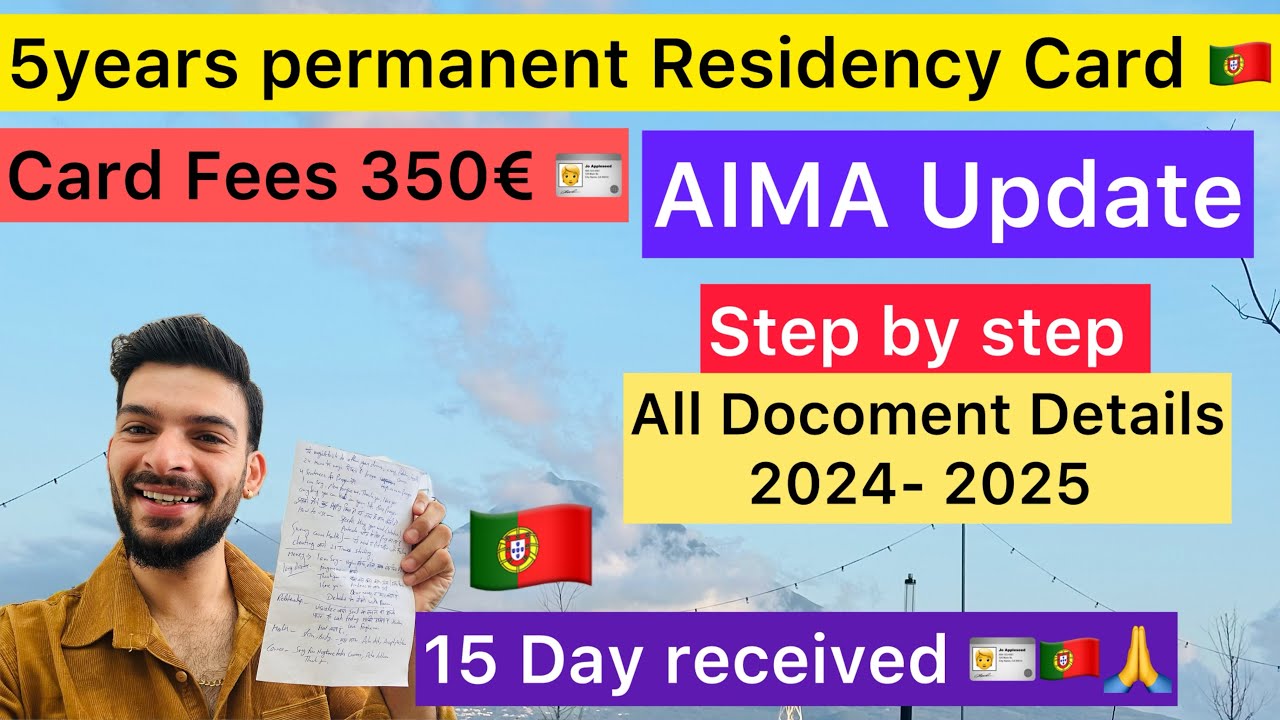 My first finger in AIMA /SEF full details/5 years permanent residence card in #portugal2024 #aima