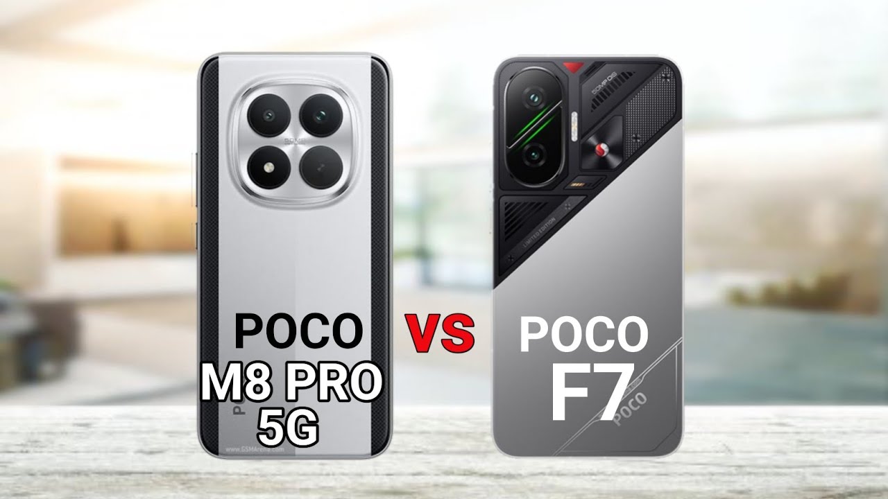 Poco M8 Pro 5G vs Poco F7