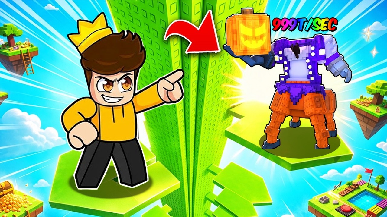 NOOB TO MAX IN ROBLOX GROW BEANSTALK FOR BRAINROTS!!