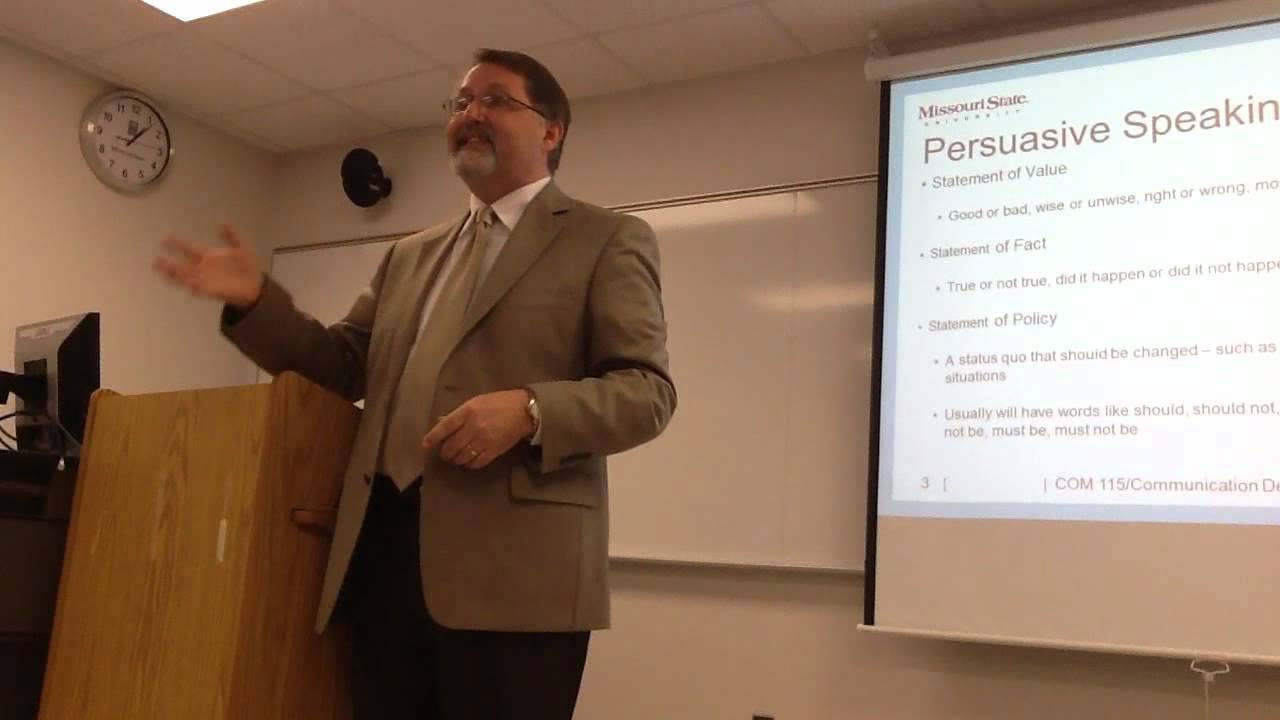 Gary Iman - Teaching Persuasive Speaking