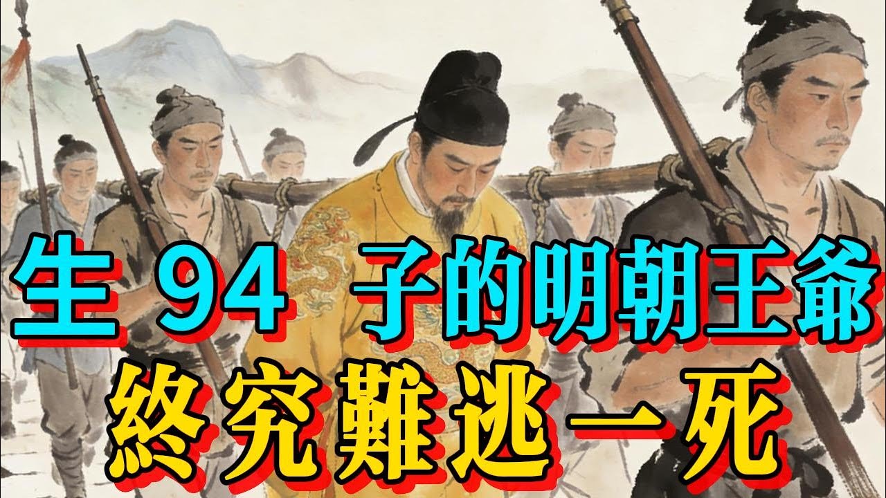 朱元璋養出的吸血皇族，下場太慘烈,生 94 子的明朝王爺，終究難逃一死