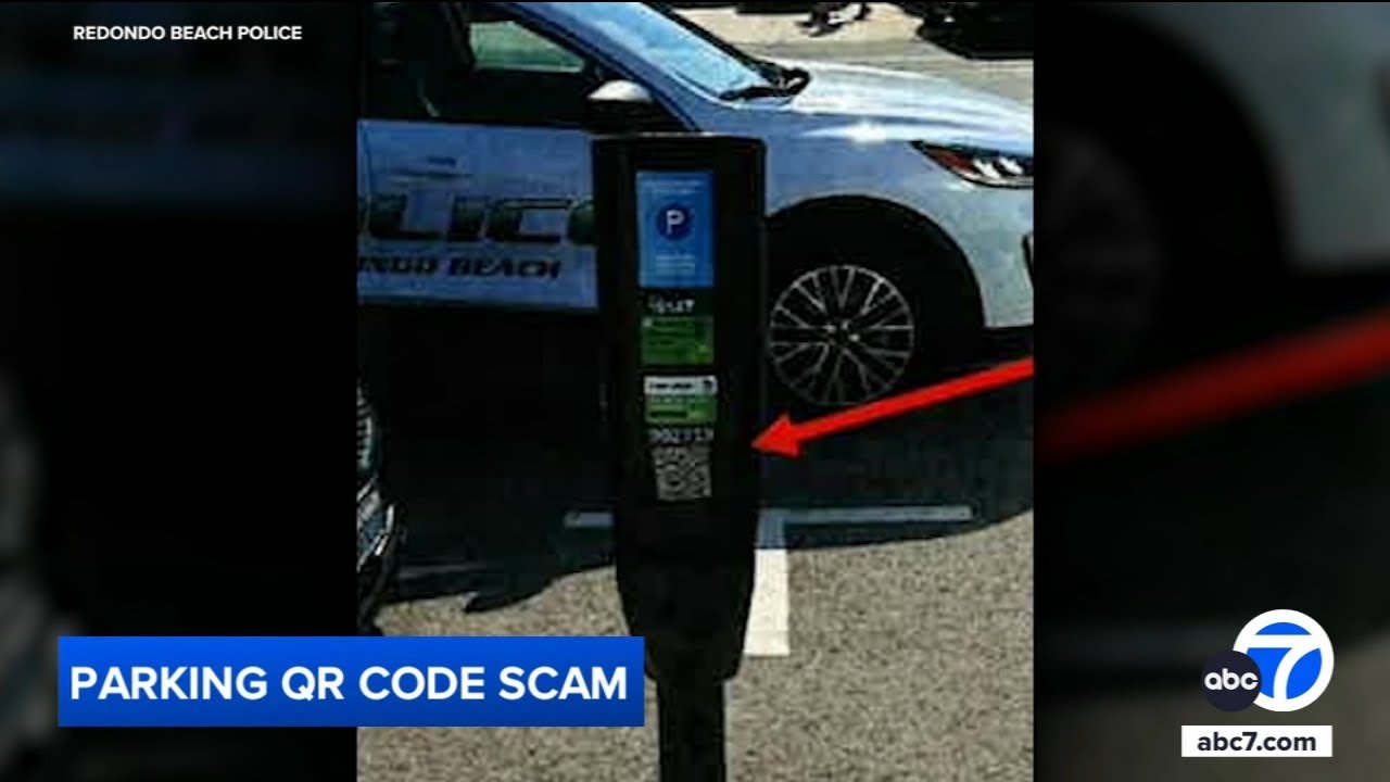 Thieves are using fake QR codes on parking meters to scam drivers