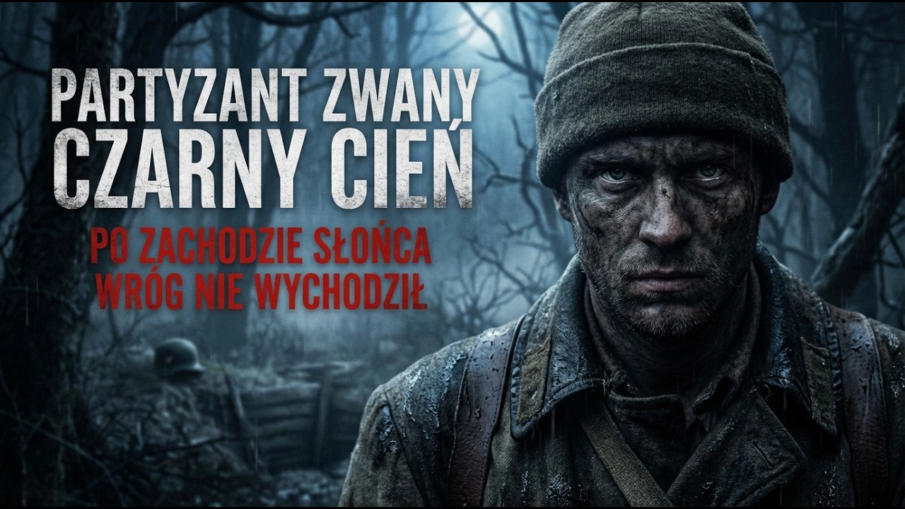 PARTYZANTKA ZWANA CZARNY CIEŃ PO ZACHODZIE SŁOŃCA WRÓG NIE WYCHODZIŁ