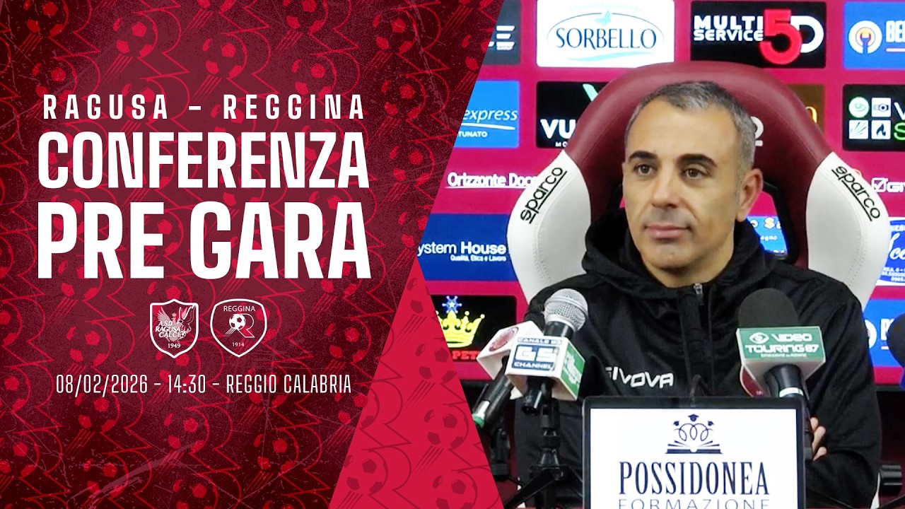 Conferenza stampa del tecnico Alfio Torrisi pre Ragusa-Reggina