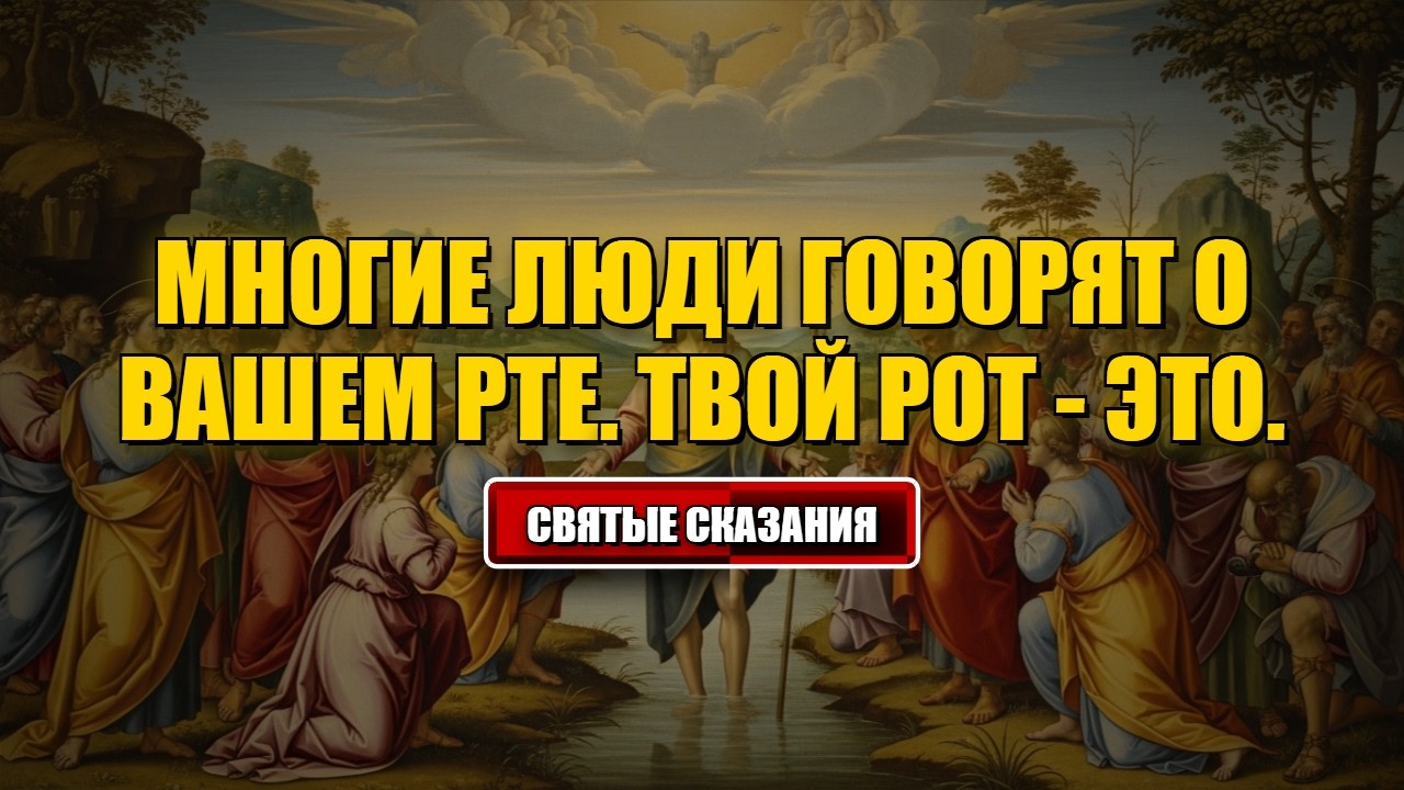 сегодняшнее послание от Бога Многие люди говорят о вашем рте. Ваш рот - это... #Бог