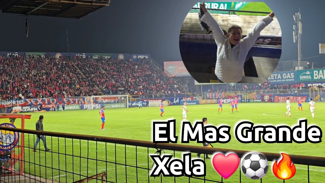 BOMBA CONOZCAN EL ESTADIO MAS GRANDE DE GUATEMALA XELA, CASI NOS SACAN ❤️⚽️😡
