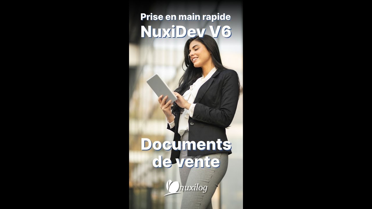 Tutoriel NuxiDev #2 : Créer un document de vente (devis, commande...)