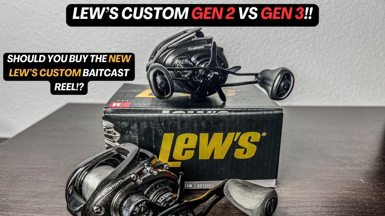 Lew's Custom Gen 2 против Gen 3! Стоит ли покупать новый Lew's Custom Baitcaster!?