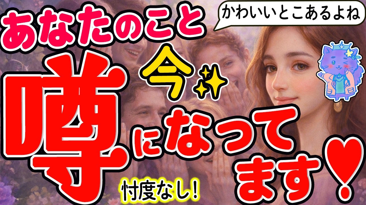 【存在感スゴすぎ】陰でこう思われてる…周りからのリアルな噂と印象“本当のあなた”をハッキリ鑑定✨仕事・恋愛・尊敬する人目線あり｜当たるタロット占い
