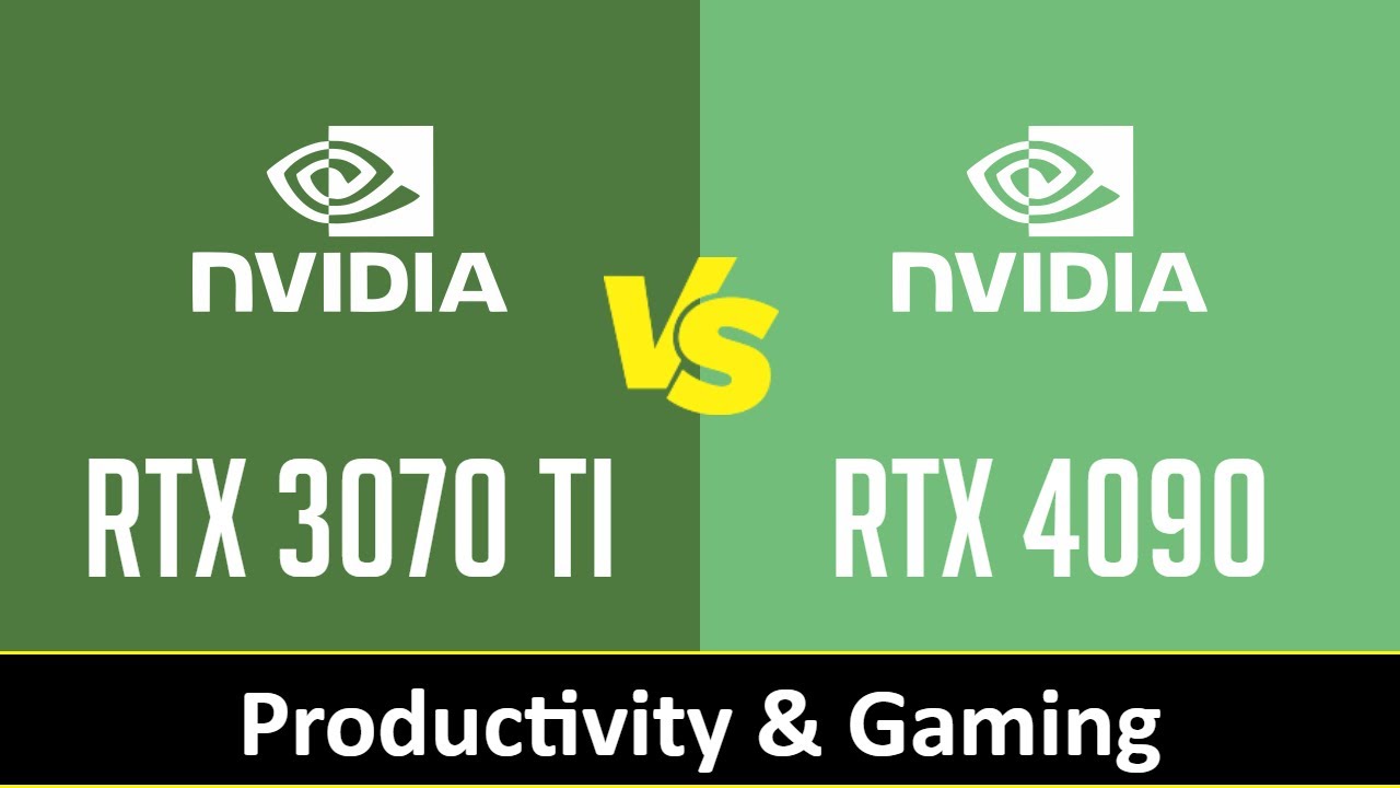 nVidia GeForce RTX 3070 Ti vs nVidia GeForce RTX 4090 - Productivity & Gaming (Core i9 13900K)