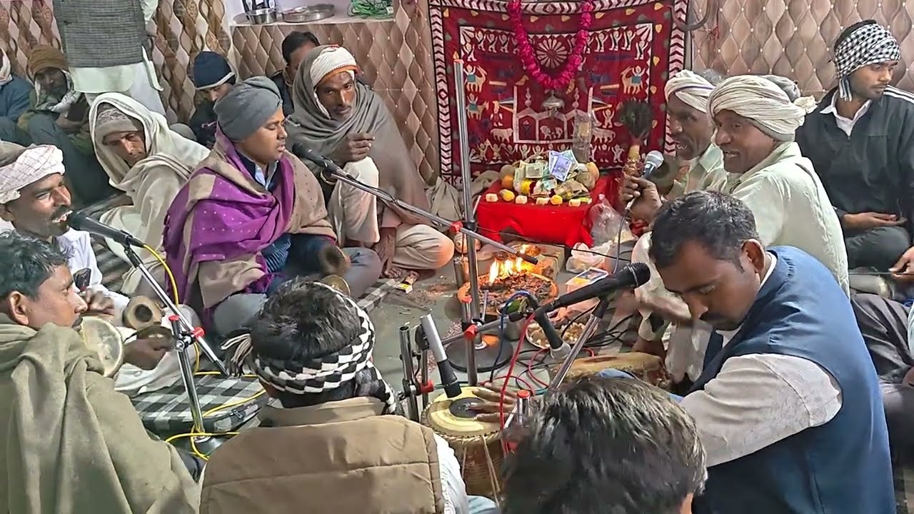 जोबनेर माता मंदिर फौजी प्रजापत की आवाज में जागरण