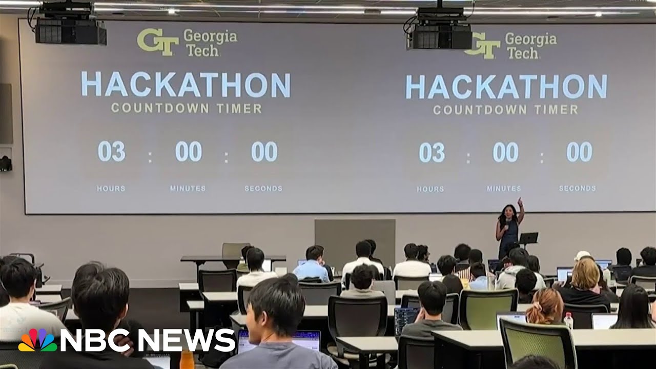 Georgia Tech get three hours to build an app using Claude AI