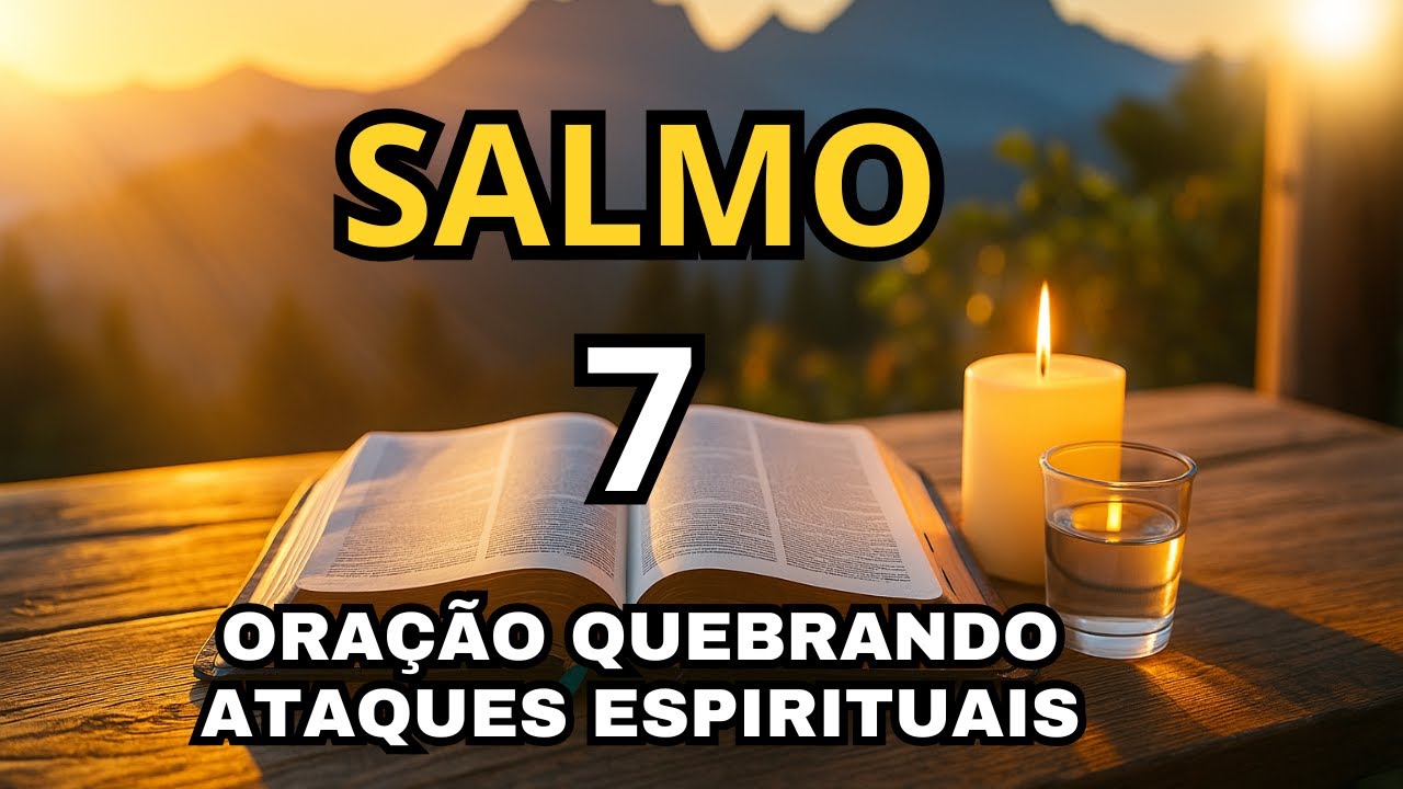 ORAÇÃO QUEBRANDO ATAQUES ESPIRITUAIS E CLAMANDO POR MILAGRES | SALMO 7