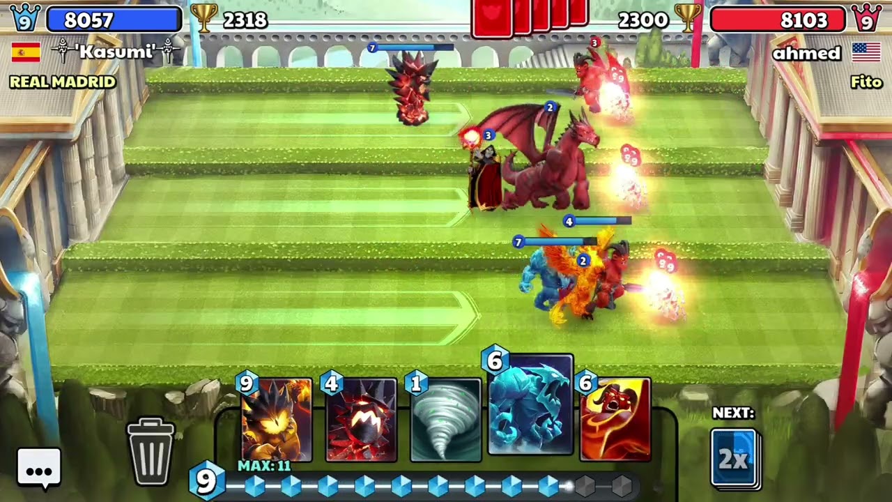 Jugadas en Castillo 7