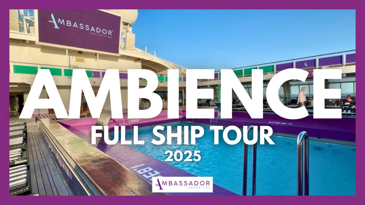 Полный круиз на судне Ambassador Ambience 2025