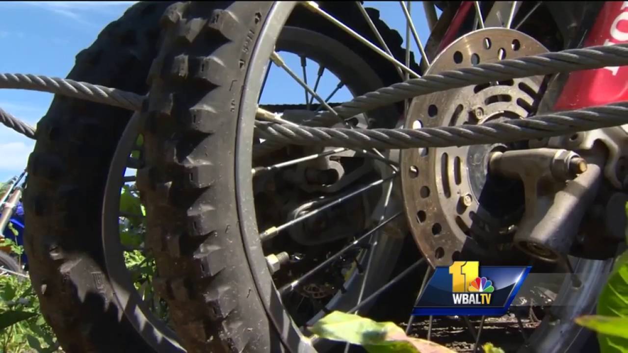 Dirt bikes stolen across Maryland