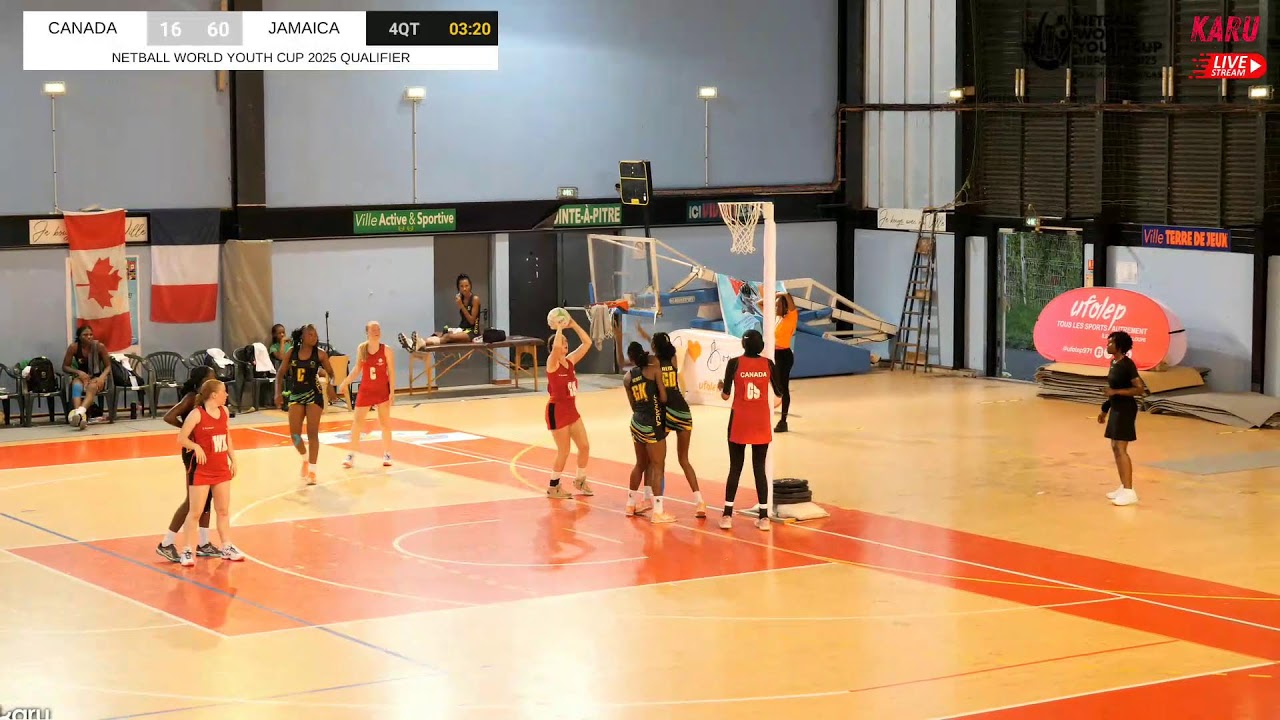 CANADA vs JAMAICAN | NETBALL WORLD YOUTH CUP GIBRALTAR 2025