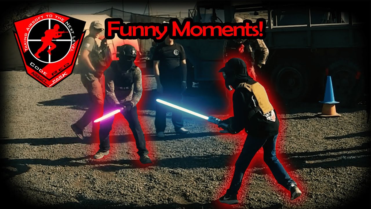Basically Code Red Airsoft Park - Airsoft Funny Moments and Gameplay