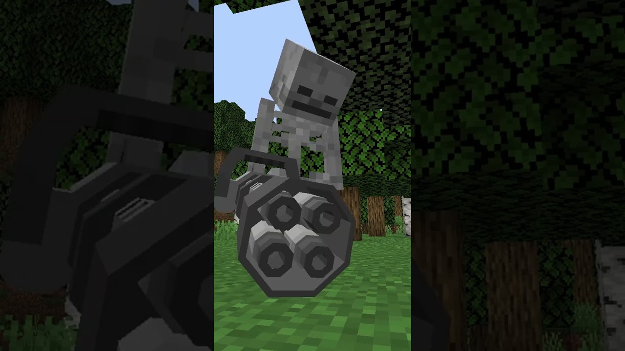&iquest;POR QU&Eacute; NO HAY ARMAS EN MINECRAFT? #minecraft #minecraftshorts #shorts