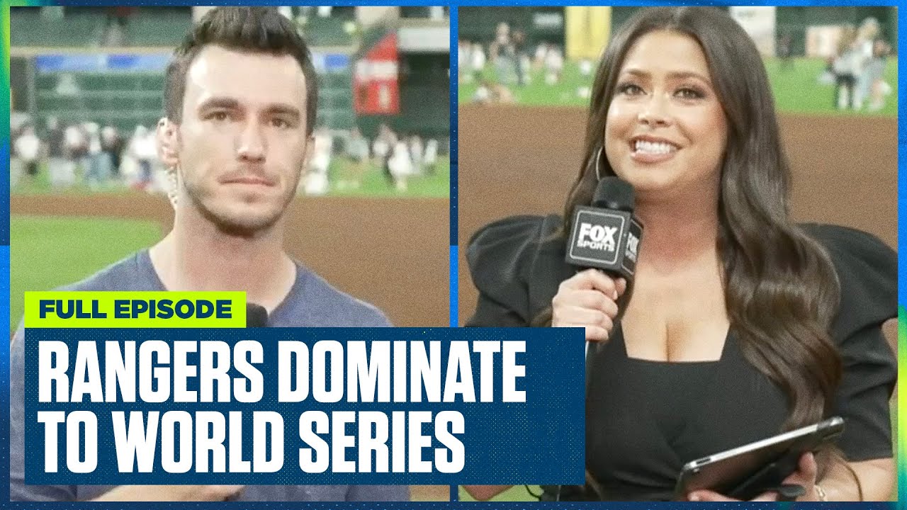 Texas Rangers punch their ticket to the World Series + LIVE celebration & interviews | Flippin' Bats