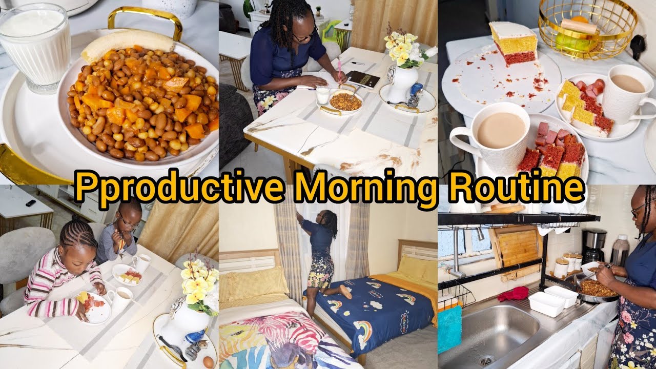 4 AM MORNING ROUTINE AS A MUM OF 4/SIMPLE LIVING/LIFE IN KENYA/PRODUCTIVE MORNING