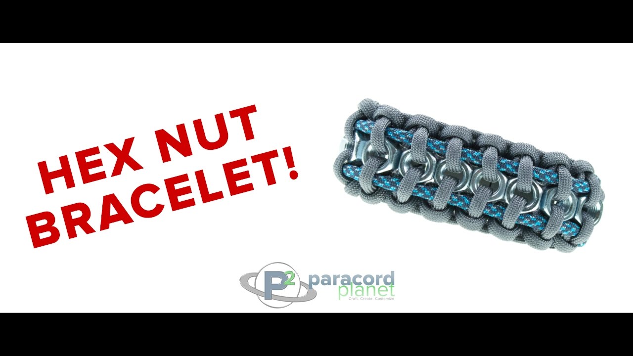 How To Make A Hex Nut Paracord Bracelet