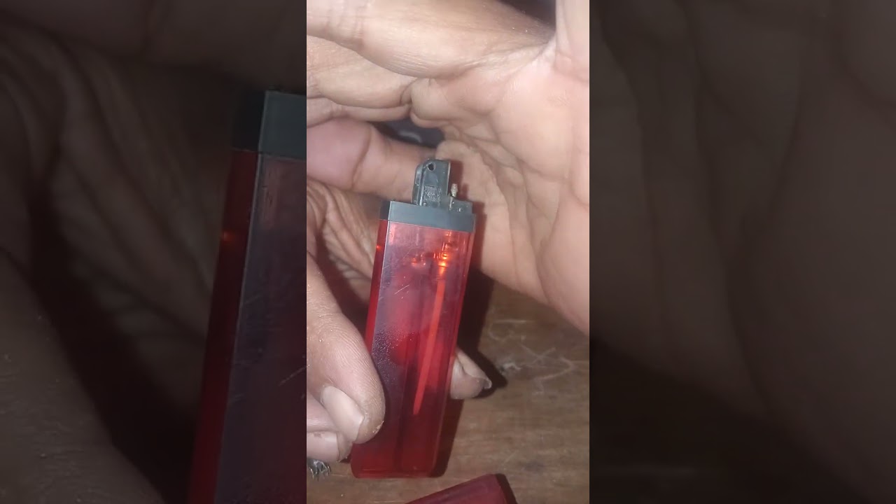 Cara isi ulang korek api gas, seumur hidup tidak beli korek .