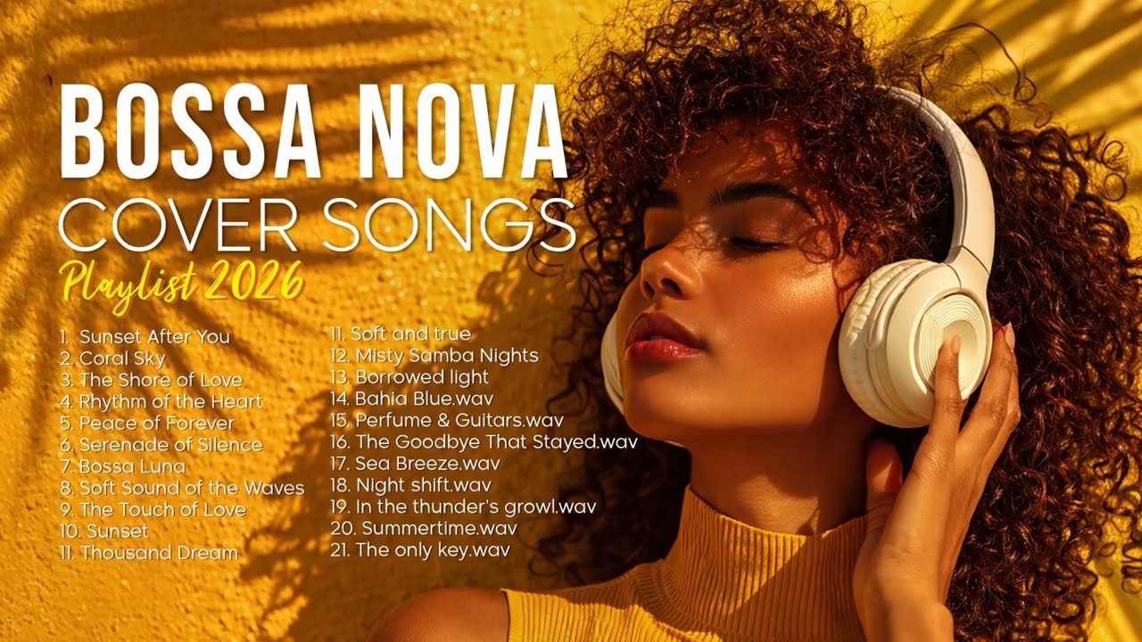 Bossa Nova Covers 2026 – Best Soft Bossa Nova Covers of Popular Songs for a Relaxing Vibe