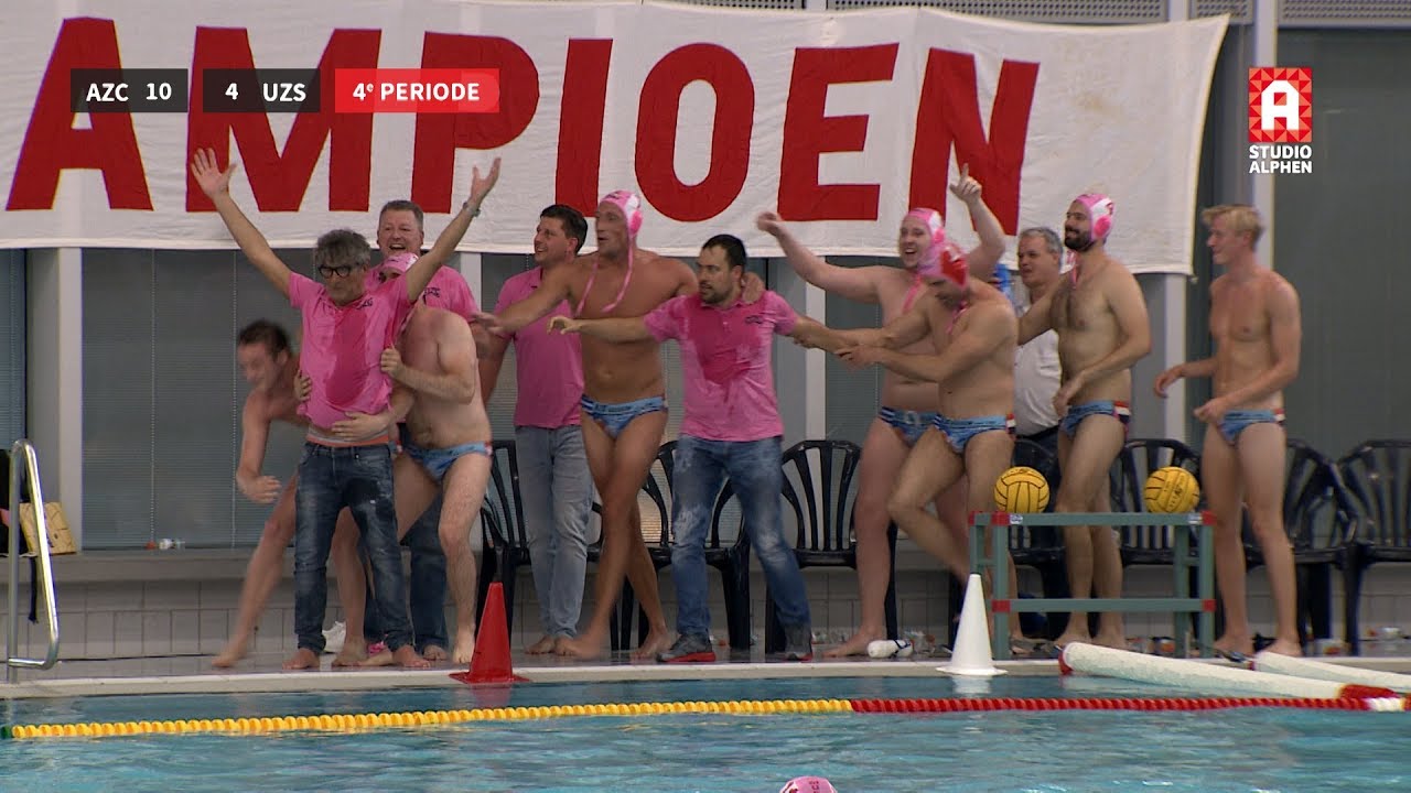 Samenvatting kampioenswedstrijd AZC Alphen - UZSC Utrecht
