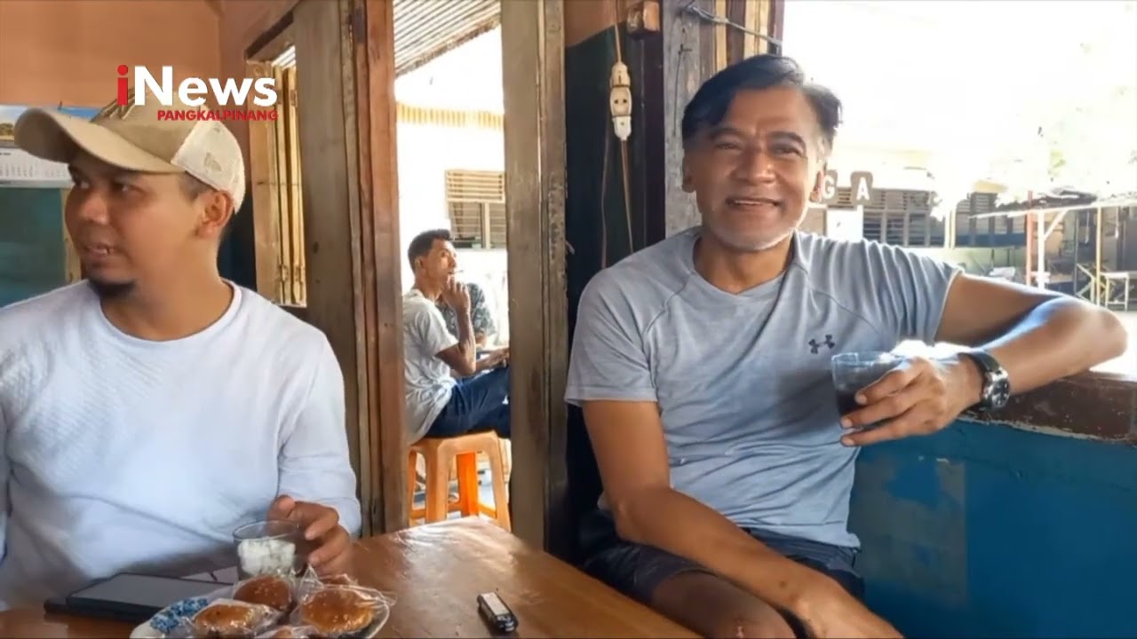 AKTOR SENIOR DONNY DAMARA AJAK KELUARGA LIBURAN KE PULAU BELITUNG