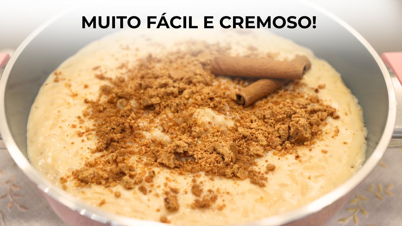 VOCÊ SÓ VAI QUERER FAZER ARROZ DOCE ASSIM! - Isamara Amâncio