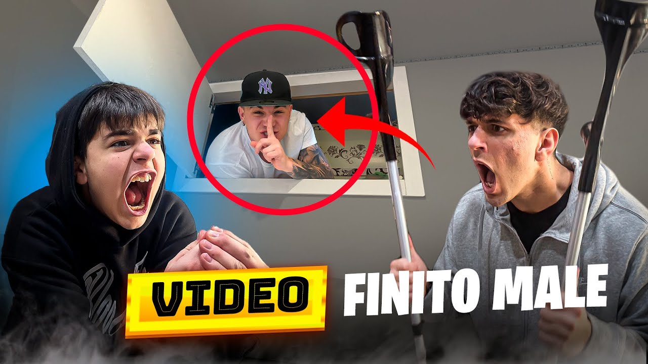 PRANK mi nascondo a casa del mio migliore amico@Sasy_oliva 😱 (REAZIONE ASSURDA)😡