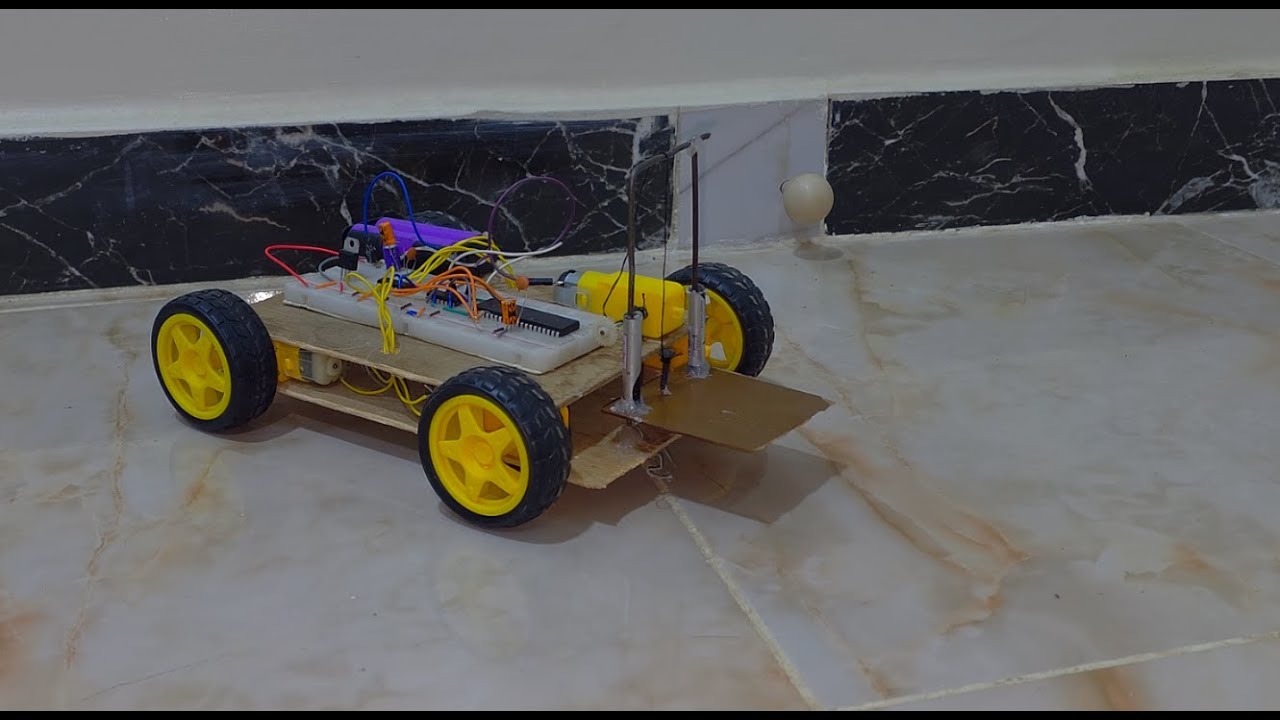 Part 1: صنعت ونش من ادوات بسيطة فى البيت هيبهرك | Homemade Forklift will surprise you
