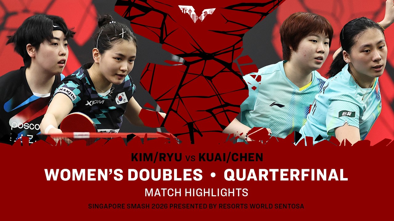 Kim/Ryu vs Kuai/Chen | WD QF | #WTTSingapore2026
