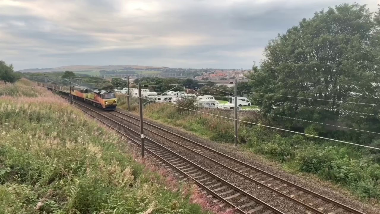 Some Footage Around Berwick Upon Tweed