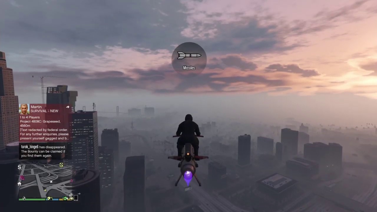 GTA Online trolling with oppressor (MK2)