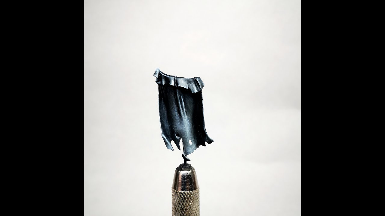 tuto peinture: peindre du noir classique.