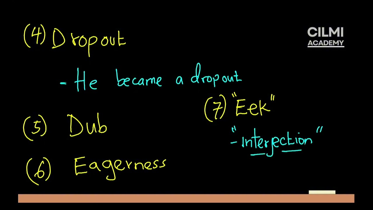 Daily Vocabulary | Cilmi Academy