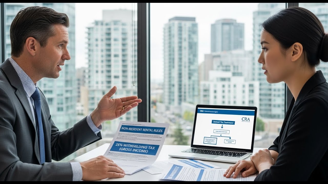 CRA&rsquo;s Default Tax Rules for Non-Residents Explained &ndash; #GrossRentTax #CRADefaultSystem