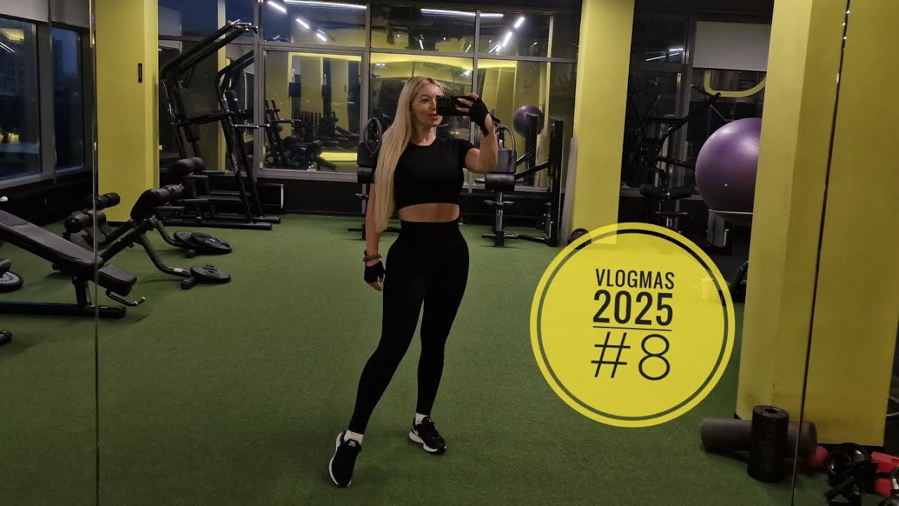 VLOGMAS 2025/#8. Sportuoji ir vis tiek stora!