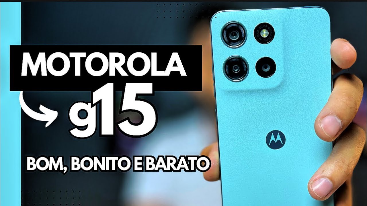 MOTO G15, BOM, BONITO E BARATO, O MELHOR APARELHO DE ENTRADA? Unboxing e impressões 📲